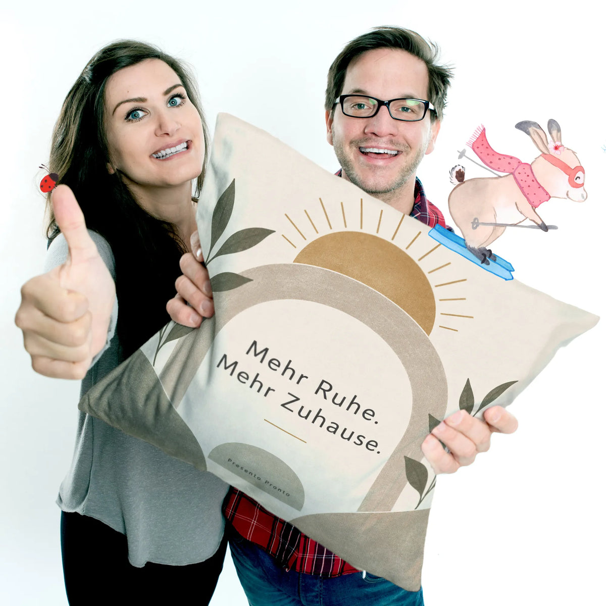 Ruhiges Boho Kissen zum Einzug mit Bogen und Sonne|p:2013951|h:175fda2dce78ebcc4ab914107669631b