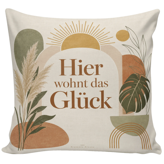 Gemütliches Boho Kissen fürs neue Zuhause mit Sonnenbogen|p:2013953|h:c5b527c6578fe5fdb83ccae0885f2d11