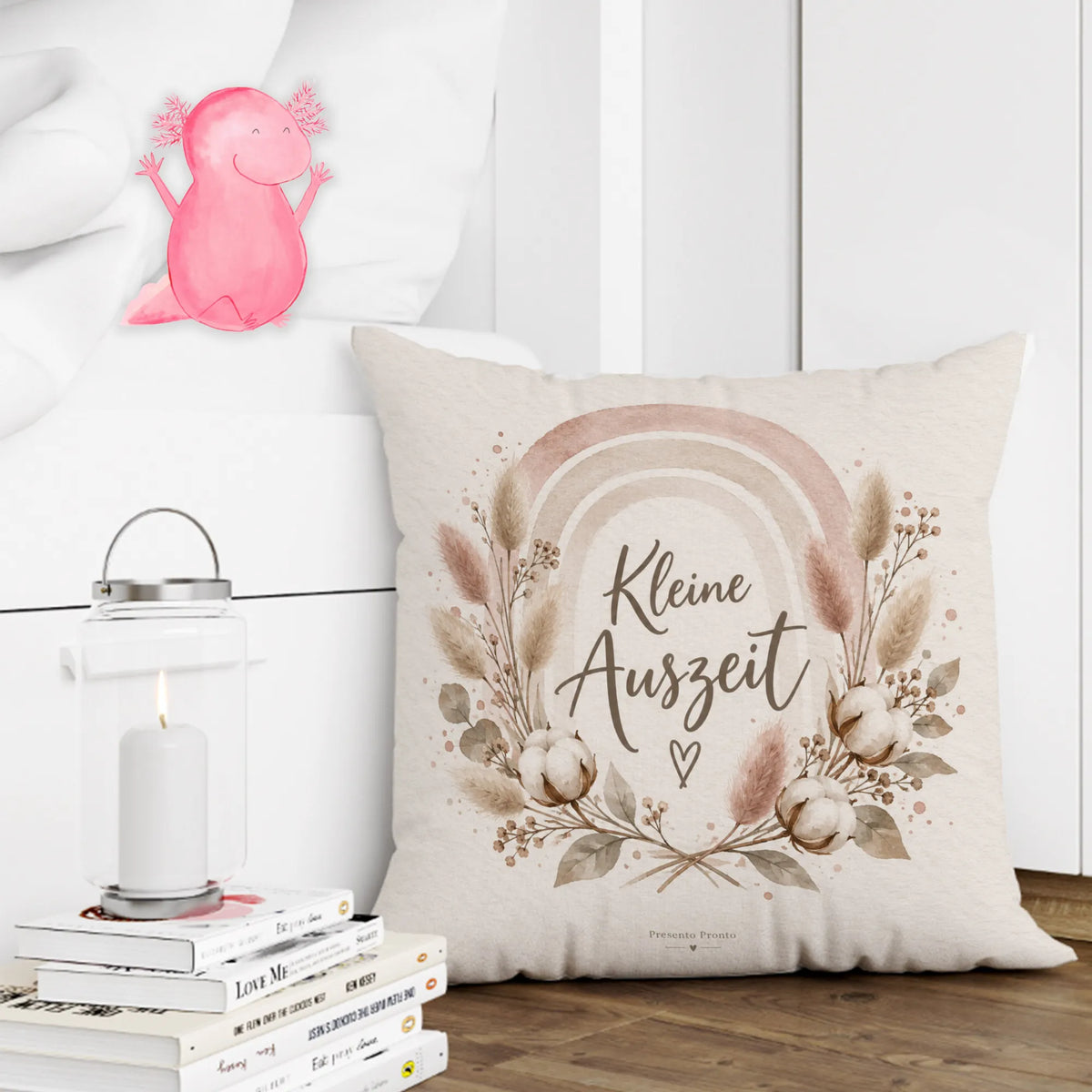 Gemütliches Kissen im Boho für die kleine Auszeit mit Pastellblumen|p:2013954|h:311c5395807283e83f375bc5f643bd9d