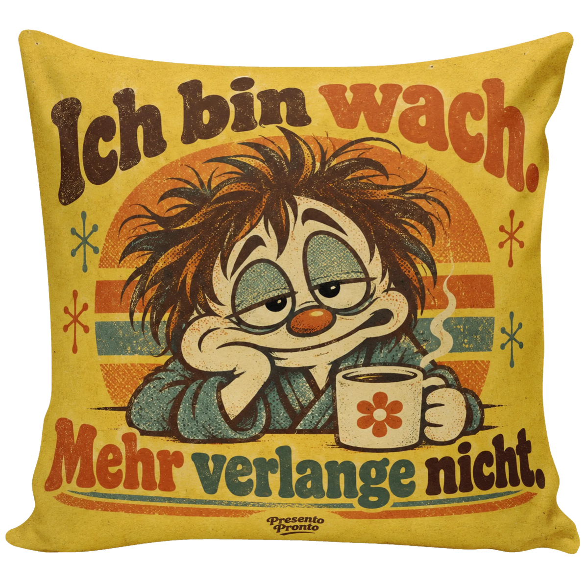 Lustiges Kissen mit Gesicht für Morgenmuffel|p:2013959|h:23c0bd44104d95eb92e96b94304f124f