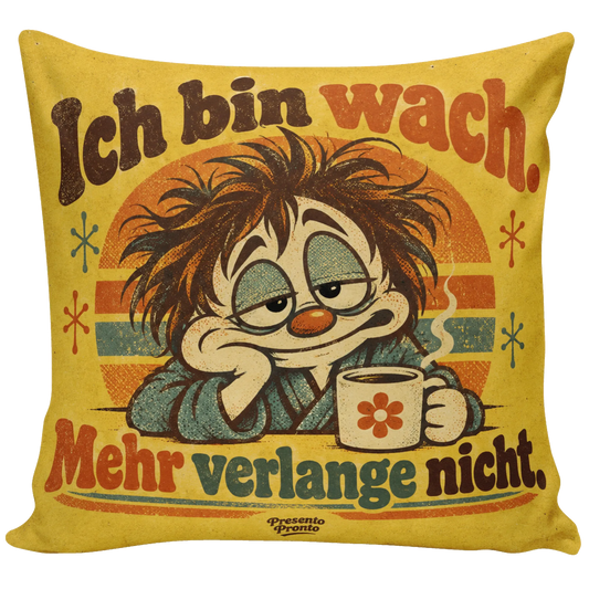 Lustiges Kissen mit Gesicht für Morgenmuffel|p:2013959|h:23c0bd44104d95eb92e96b94304f124f