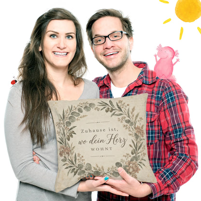 Gemütliches Vintage Kissen fürs Zuhause mit botanischem Kranz|p:2013960|h:f8c6407d29b6e7bf0125d50cd159cc2f