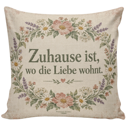 Gemütliches Vintage Kissen fürs Zuhause mit Blumenkranz|p:2013961|h:7a822ad30f669a1cd814d24454690ab5