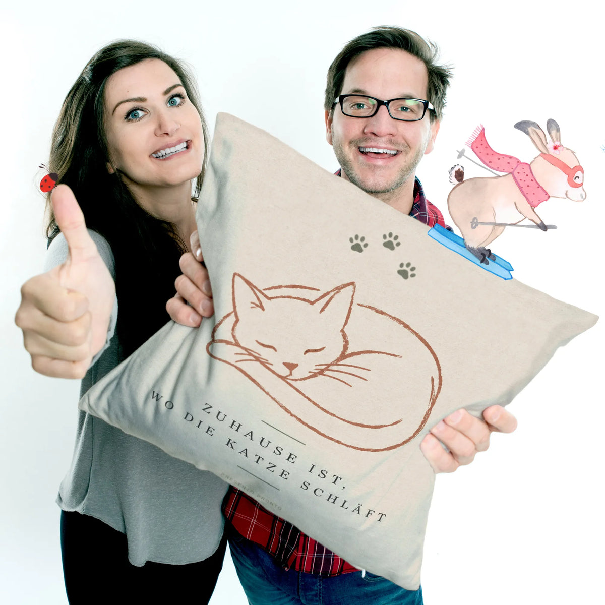 Gemütliches Kissen mit Katze für Katzenliebhaber|p:2013967|h:14d6a943f3c2d18863a5041dcc0e5a5e