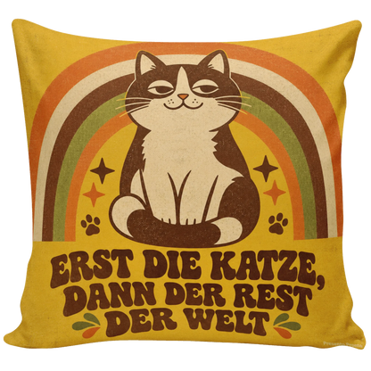 Lustiges Kissen für Katzenliebhaber mit Regenbogen|p:2013968|h:4859664eb68ab02990084bb6219ac676