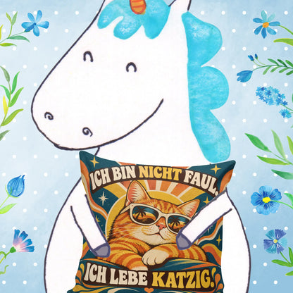 Lustiges Katzenkissen für Katzenliebhaber mit Sonnenbrille|p:2013971|h:3b77800ca2cbe9c2d23146f8a503cd4c