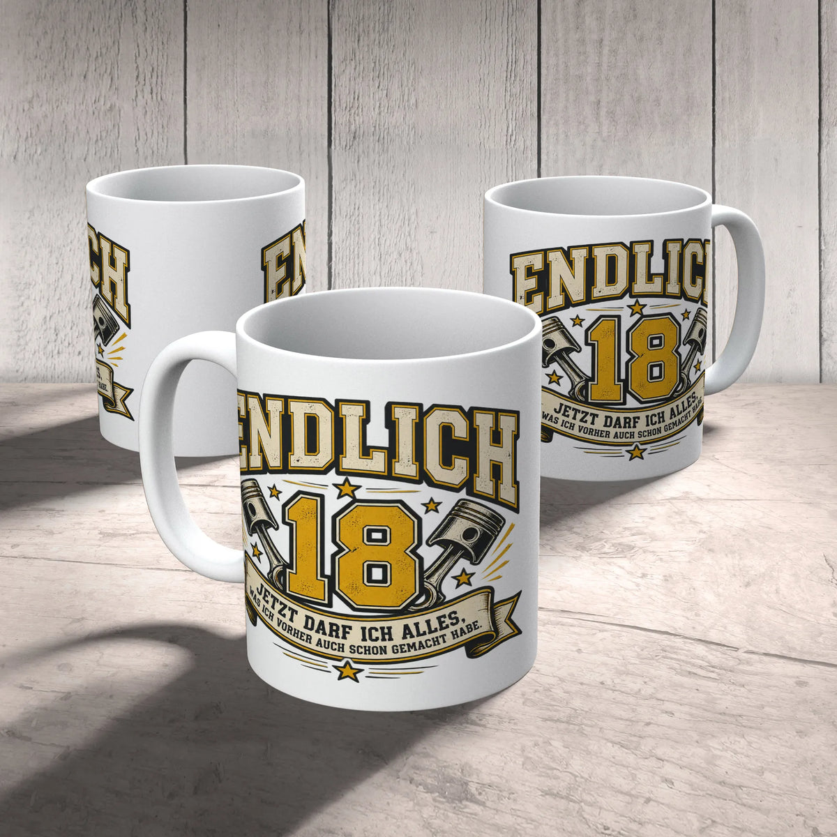 Lustige Tasse zum 18. Geburtstag für Jungen mit Geburtstagszahl 18|p:2013991|h:90cd93485dea56bd75b3e542e6e2b528