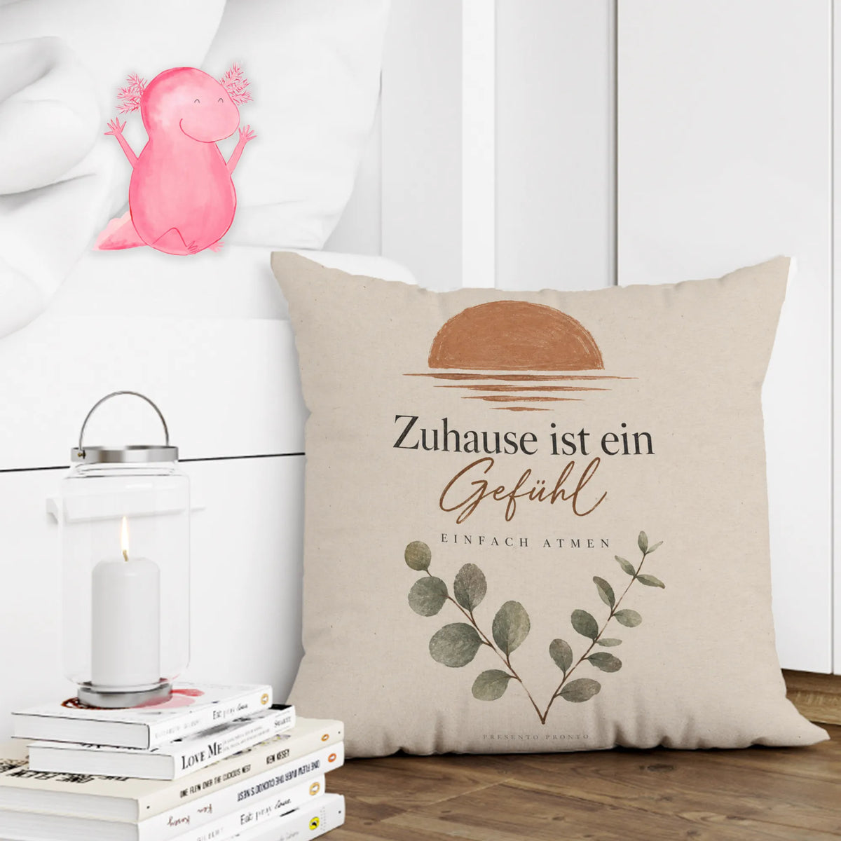 Gemütliches ästhetisches Kissen für Zuhause mit Sonnenbogen|p:2013992|h:1a1e478a1b913b6a68578c6f5d7b7e05