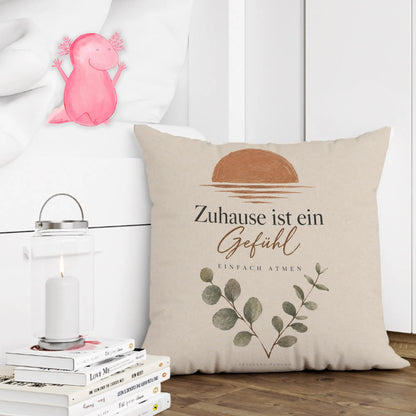 Gemütliches ästhetisches Kissen für Zuhause mit Sonnenbogen|p:2013992|h:1a1e478a1b913b6a68578c6f5d7b7e05