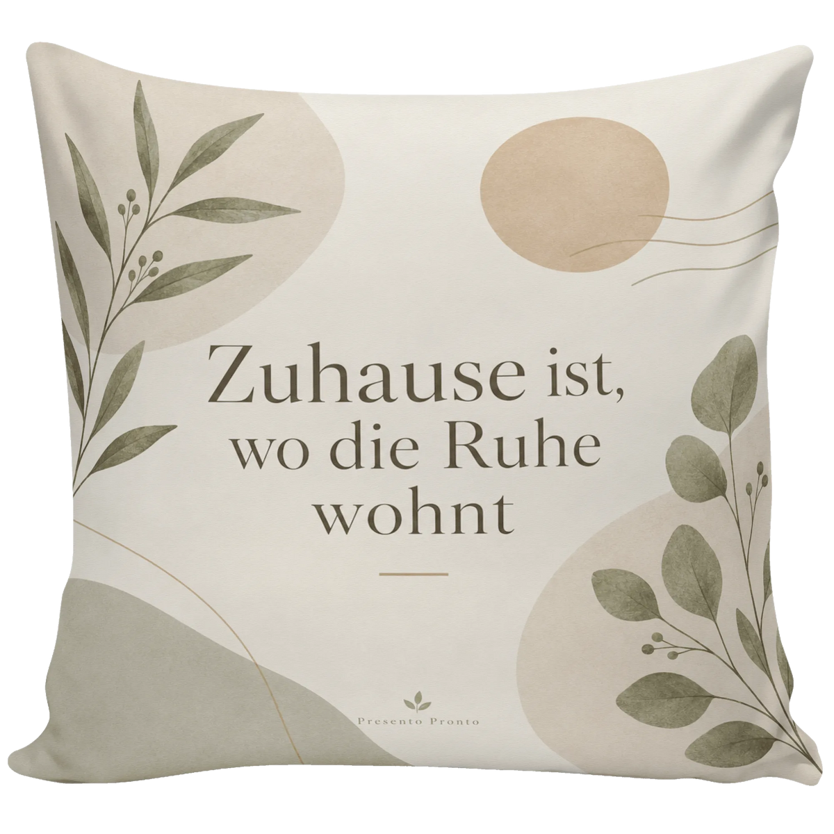 Ruhiges ästhetisches Kissen für Zuhause mit Sonne und Zweigen|p:2013994|h:01ebb23712aedfb4bf57c052ffbeb29c