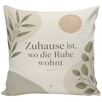 Ruhiges ästhetisches Kissen für Zuhause mit Sonne und Zweigen|p:2013994|h:01ebb23712aedfb4bf57c052ffbeb29c