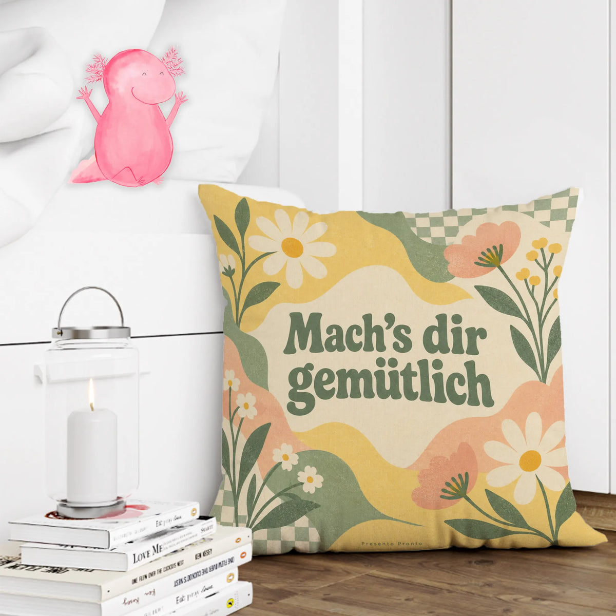 Gemütliches Aesthetic Kissen für Teenager Wildblumen Pastell|p:2013996|h:77a07894dfd1971f0a6289056922ec73