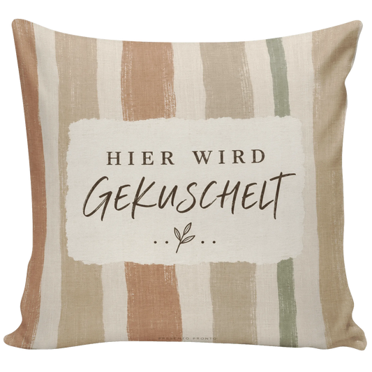 Kuscheliges gestreiftes Kissen für gemütliche Stunden|p:2013998|h:4a178c8882ab70c4c84373a92b040b99