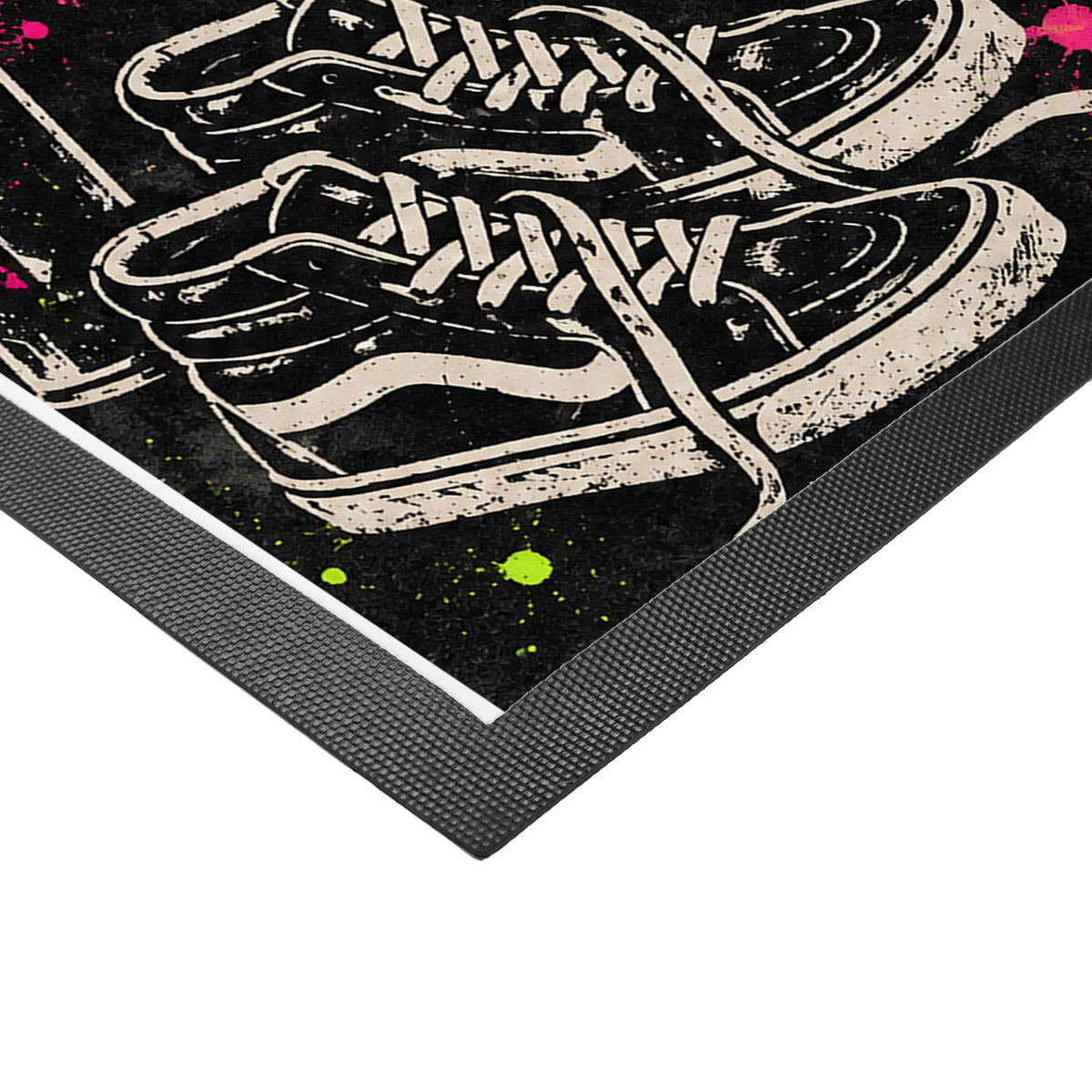 Coole Fußmatte für Jugendliche mit Sneaker Schriftzug|p:2014003|h:6247f1cd7c9b3a6add74575ed00b41c7