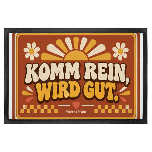 Coole Fußmatte für die WG mit Retro Schriftzug|p:2014014|h:5c3c6b039a39f40778e5be5a7e8c744a