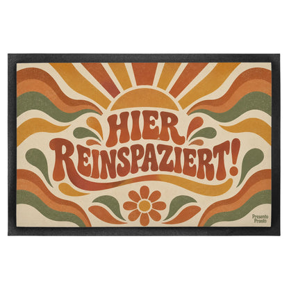 Coole Fußmatte zum Einzug mit Retro Bögen|p:2014024|h:59cc3d3f4b5a556bbaacfccb816423ce