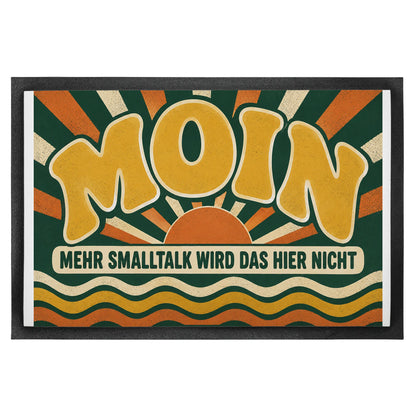 Lustige Fußmatte Moin für Nordlichter mit Sonnenbogen|p:2014032|h:e9946a65e3bc82fbe4306bb0d1670e69