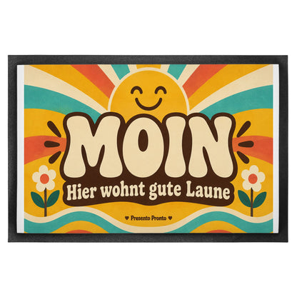 Fröhliche Fußmatte Moin für Nordfans mit Sonne|p:2014038|h:b54ab85e822af5cc05d7959c273f68cb
