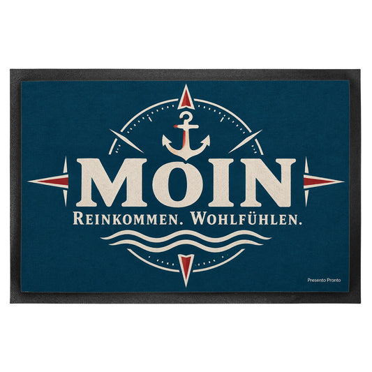Lustige Fußmatte Moin für die Haustür mit Anker|p:2014041|h:b00e296e15f0f804cd58db89a09566d2