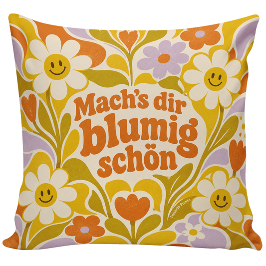 Farbenfrohes Blumenkissen für Blumenfans mit Gänseblümchen|p:2014068|h:6938b2df6e2da2945192e97e4ee9164b