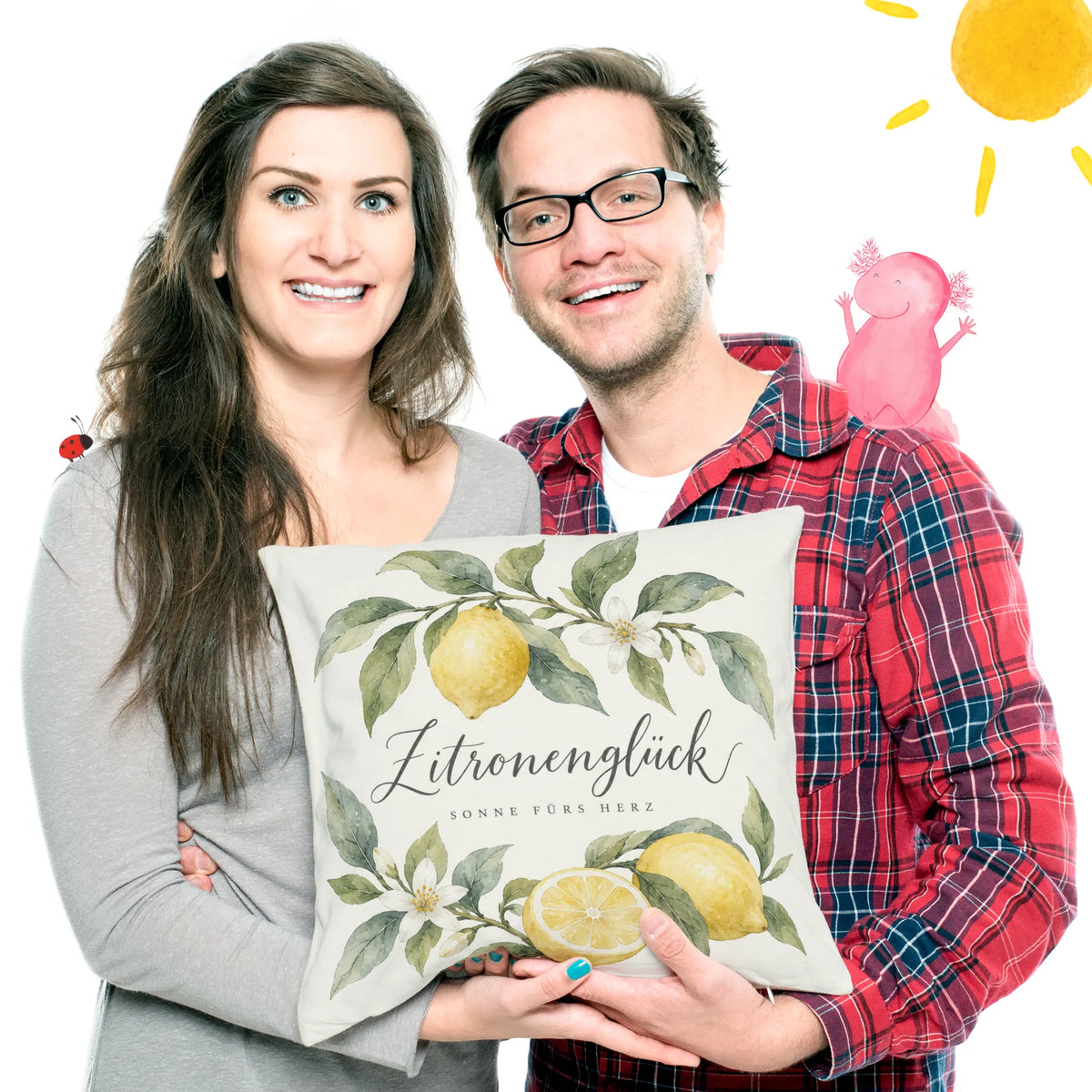 Sonniges Kissen mit Zitronen für Zitronenfans|p:2014092|h:13280ee16b2a16fd18103333f54f1c55
