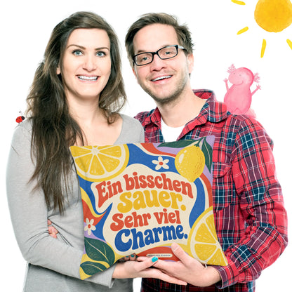 Lustiges Kissen mit Zitrone für Freundin|p:2014094|h:2272b27a5f9881df5e50d510d1250e04