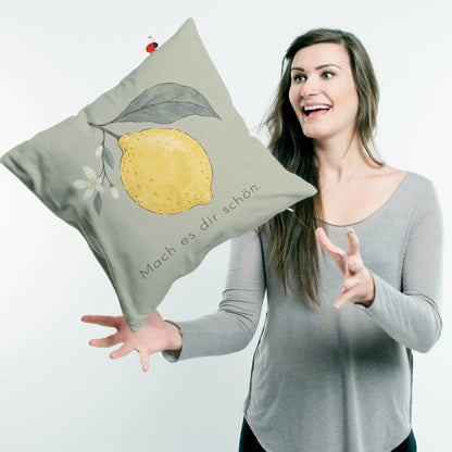 Gemütliches Kissen mit Zitrone für Zitronenfans|p:2014095|h:c0c799594eef3498b4c70f26edf532ed