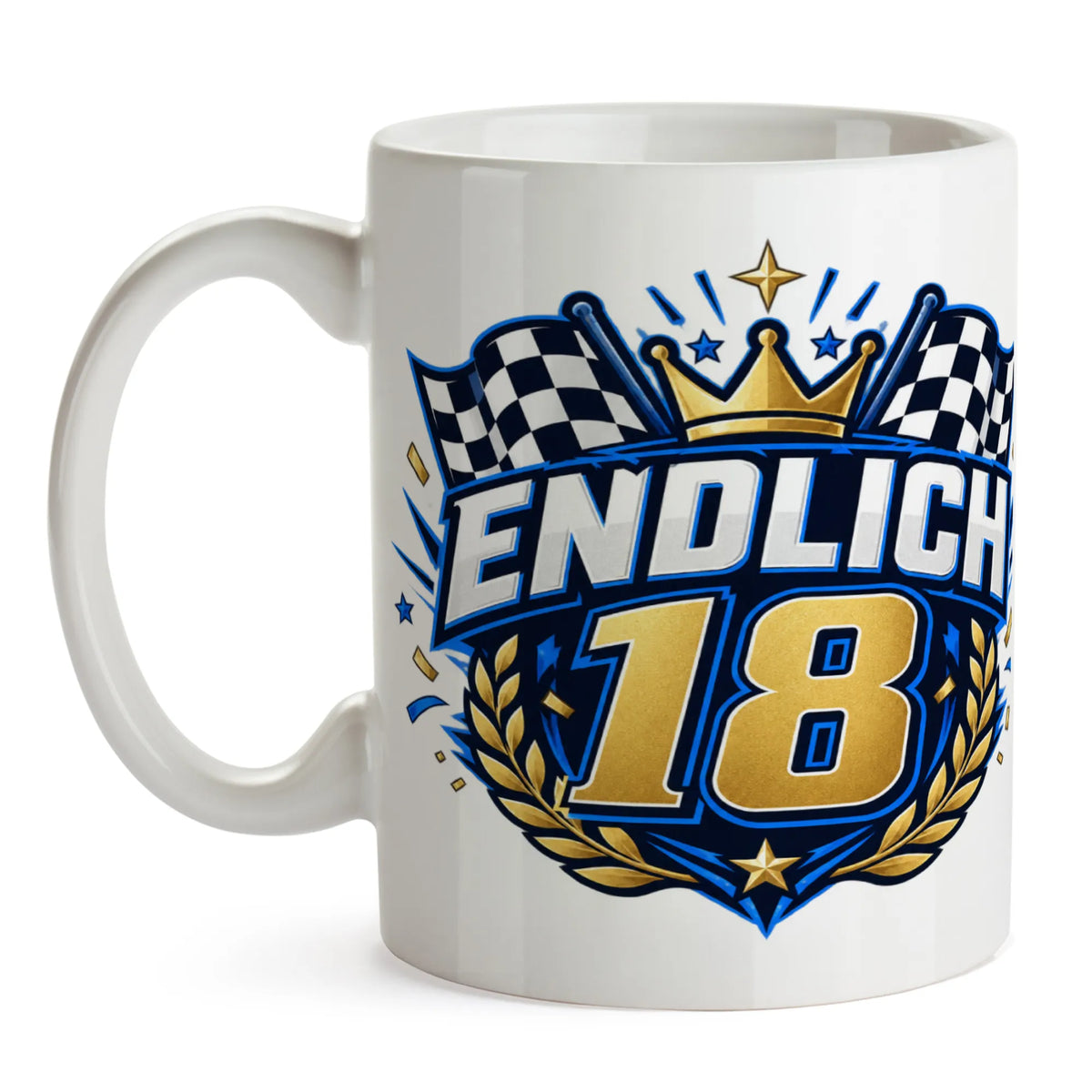 Coole Tasse zum 18. Geburtstag für Jungen mit Zahl 18|p:2014098|h:aa92a51bcd93e2a0f0e800ce9c41f262