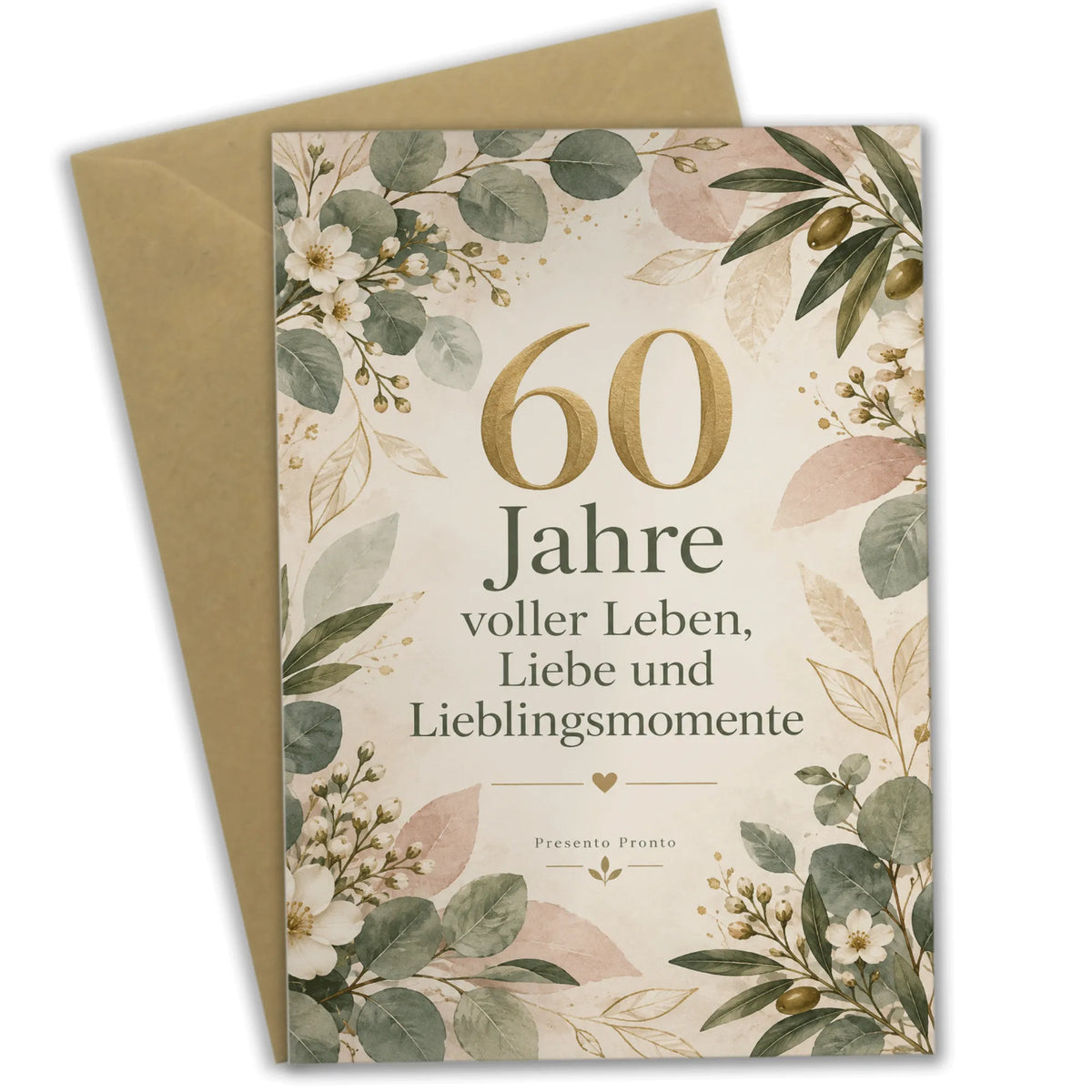 Elegante Geburtstagskarte zum 60. Geburtstag mit Eukalyptus|p:2014104|h:9ed4f6007a9f15a2fcb7f7b556822f35