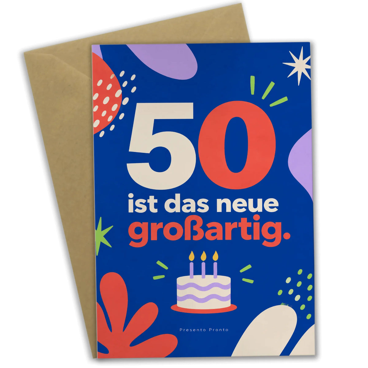 Coole Geburtstagskarte zum 50 mit großer 50|p:2014113|h:5c05450936189f2d208c26e2b1adc927