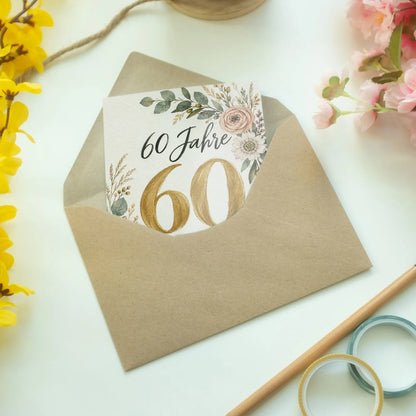 Lustige Geburtstagskarte zum 60. Geburtstag mit goldener 60|p:2014122|h:b2fbe9cb81b48d6ecbdebb1fad2f40fe