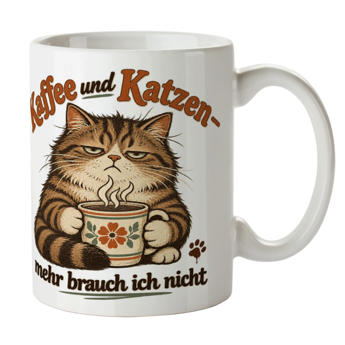 Lustige Tasse für Katzenliebhaber mit grummeliger Katze|p:2014123|h:b6cca5c73919429ebdb57de6c72f39e4