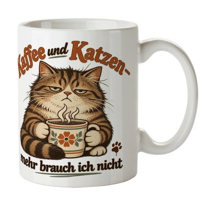 Lustige Tasse für Katzenliebhaber mit grummeliger Katze|p:2014123|h:b6cca5c73919429ebdb57de6c72f39e4