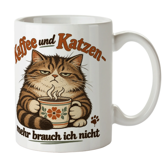 Lustige Tasse für Katzenliebhaber mit grummeliger Katze|p:2014123|h:b6cca5c73919429ebdb57de6c72f39e4