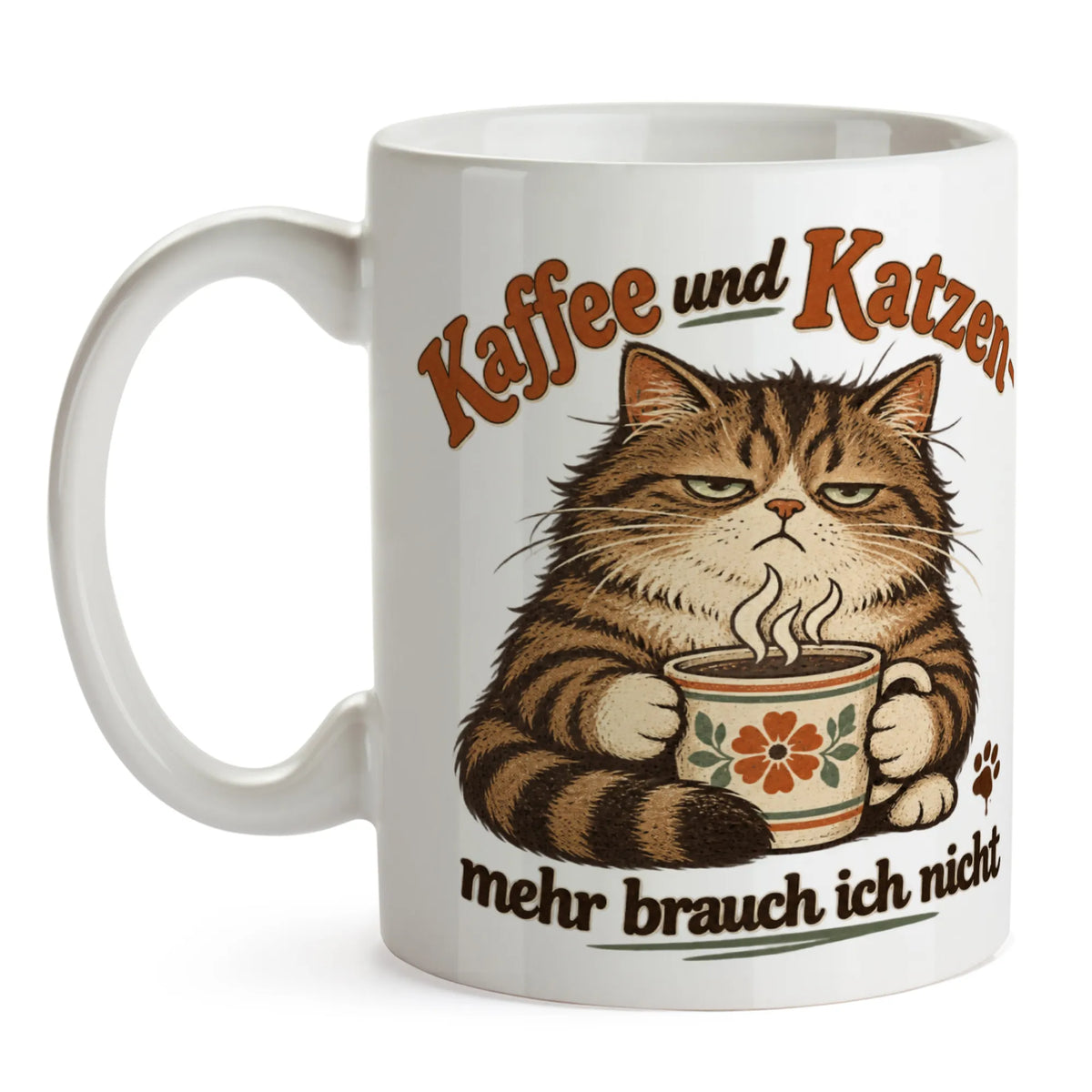Lustige Tasse für Katzenliebhaber mit grummeliger Katze|p:2014123|h:7eaaa2a2bb7c8619243c305733919429