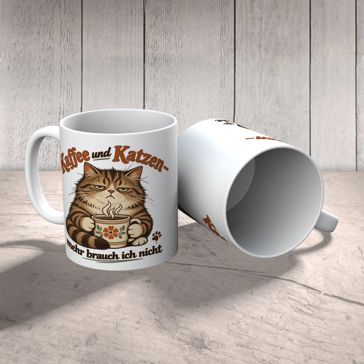 Lustige Tasse für Katzenliebhaber mit grummeliger Katze|p:2014123|h:541d22f934a8f94fad852668a171e4d6