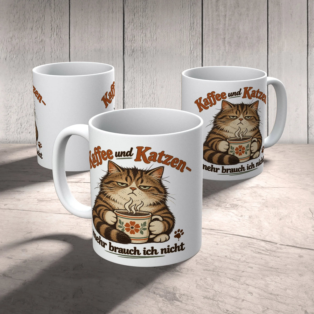 Lustige Tasse für Katzenliebhaber mit grummeliger Katze|p:2014123|h:4388f3e14d9be06538ee884b86358df4