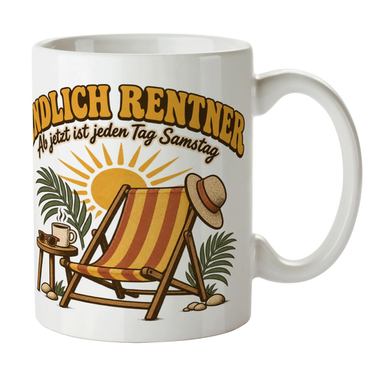 Lustige Tasse zur Rente mit Liegestuhl|p:2014128|h:7bbe2a94ebb869b1b87686e70036c964