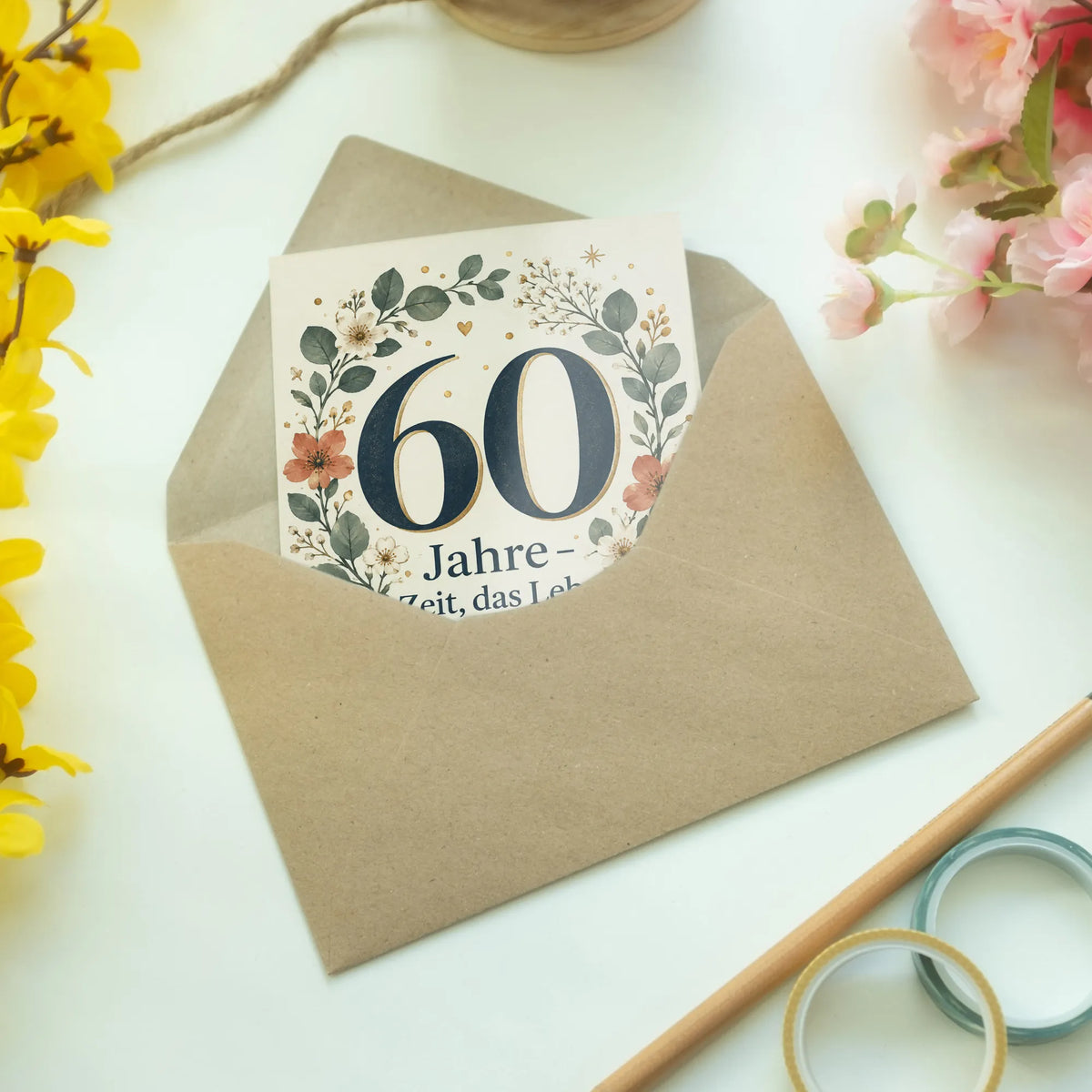 Elegante Geburtstagskarte zum 60. Geburtstag mit goldener 60|p:2014139|h:20fd545847b4f79e4aa3039e7f773d5b