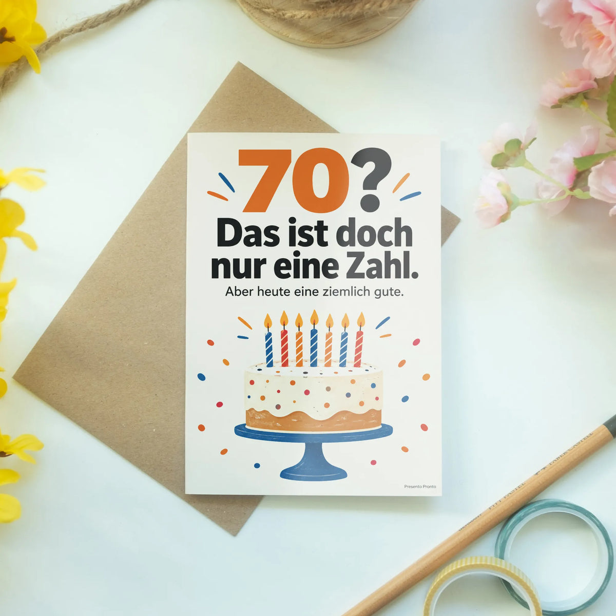 Lustige Geburtstagskarte zum 70. Geburtstag für Sohn mit Geburtstagstorte|p:2014146|h:39515913df3f6140635ca286b2d998c3