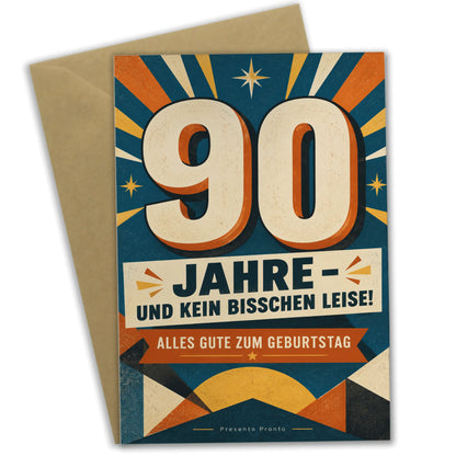 Lustige Geburtstagskarte zum 90. Geburtstag mit großer 90|p:2014150|h:0e13a38e843899f7c4d8d652dc232258