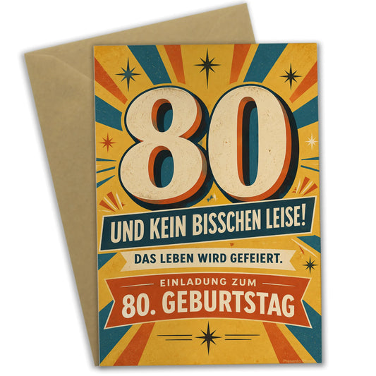Lustige Einladungskarten zum 80. Geburtstag mit Vintage-80|p:2014157|h:036ac57fef3f495b43ca7128fb5a99e9