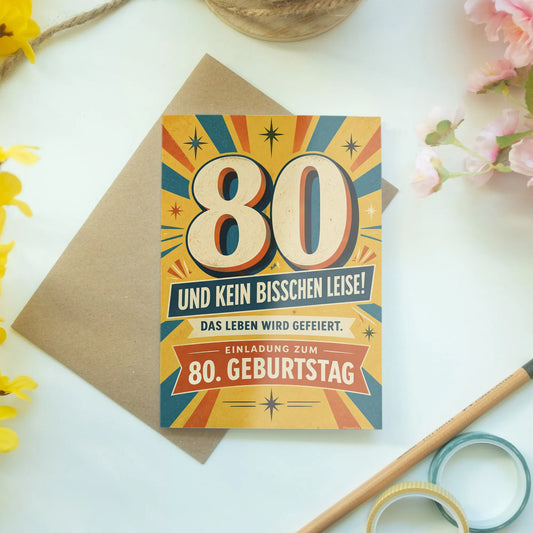 Lustige Einladungskarten zum 80. Geburtstag mit Vintage-80|p:2014157|h:1523076950dc48cd04b39caadd5da3cc