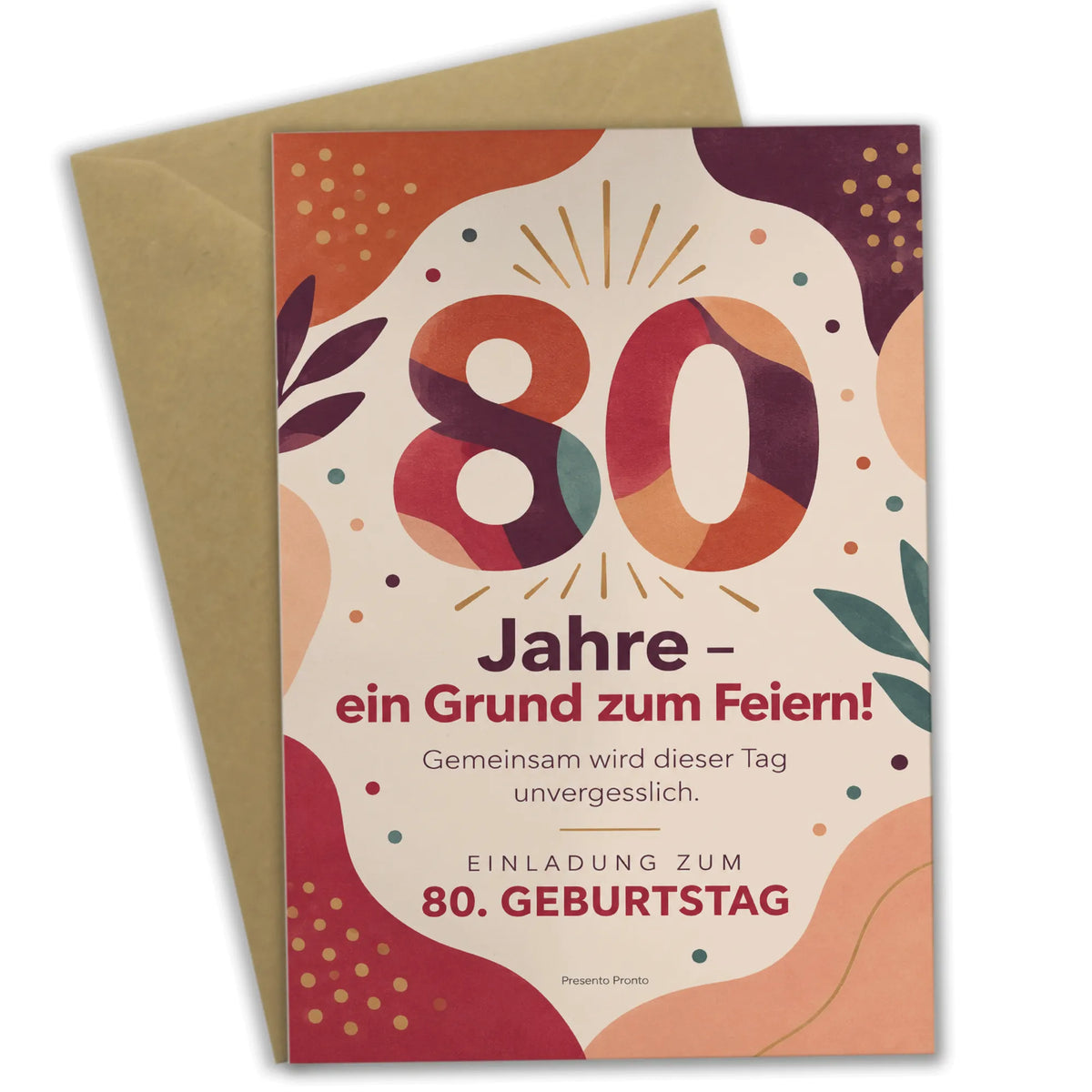 Fröhliche Einladungskarten zum 80. Geburtstag mit großer 80|p:2014161|h:2690bd2dd2c2885b5e66b9fb4a7ee8fd