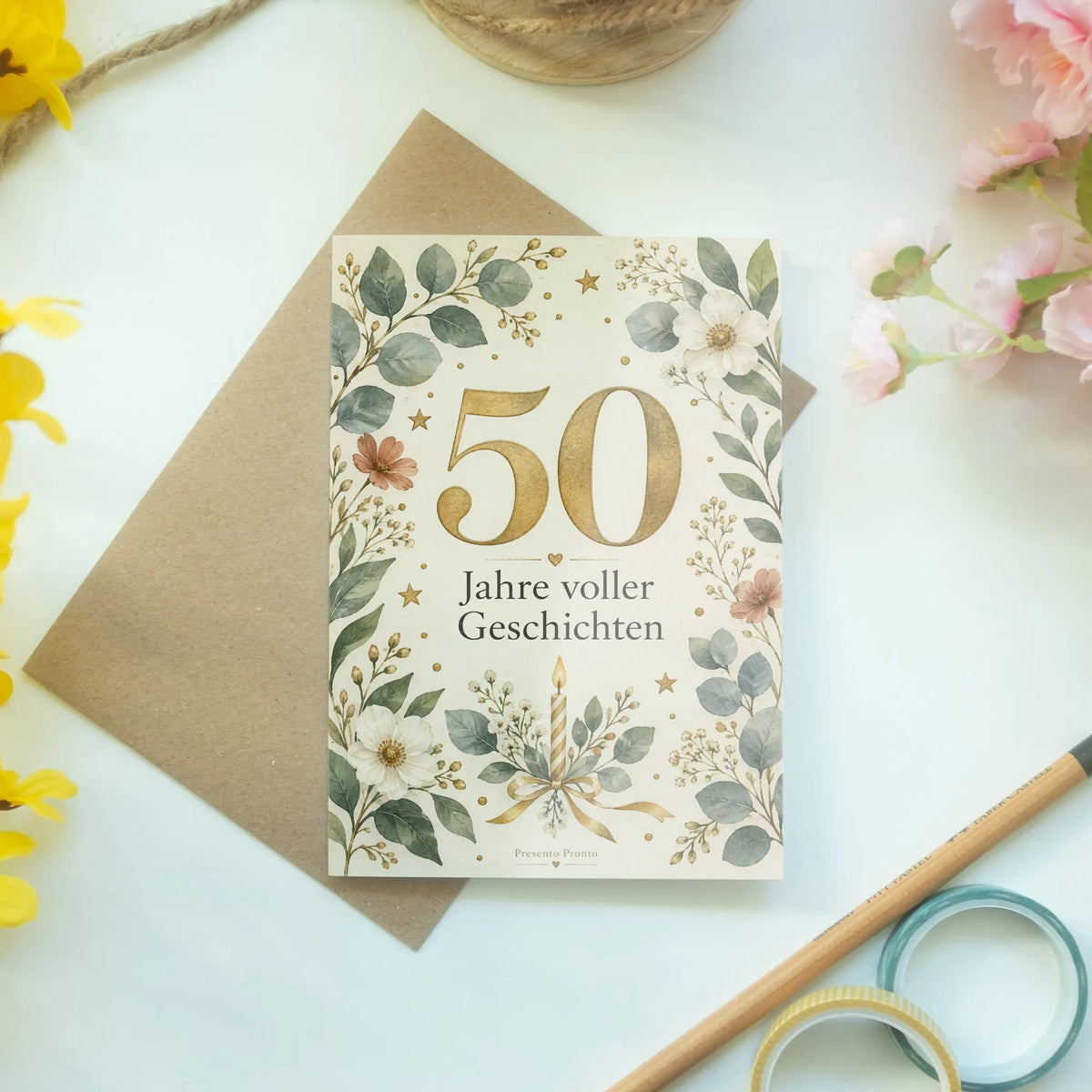 Elegante Geburtstagskarte zum 50. Geburtstag mit goldener 50|p:2014194|h:f73feef3637bb348fb3d9c0c64fa3f72