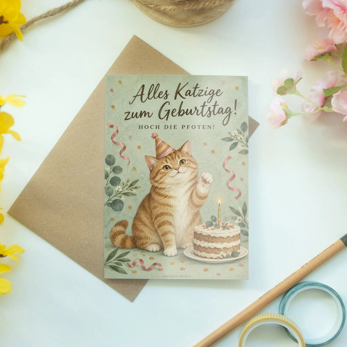 Lustige Geburtstagskarte für Katzenliebhaber mit pummeliger Katze|p:2014200|h:8134a0bce08ae693ac2a3ff5e0c72396