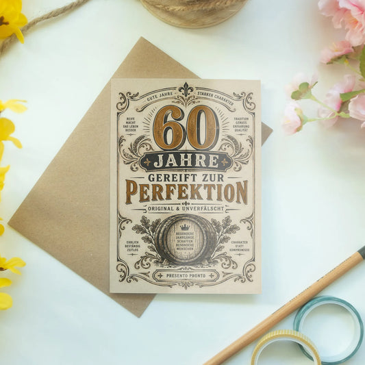 Elegante Geburtstagskarte für Männer zum 60. Geburtstag|p:2014226|h:20bff397f32c3f1a86bf62ca957a768a