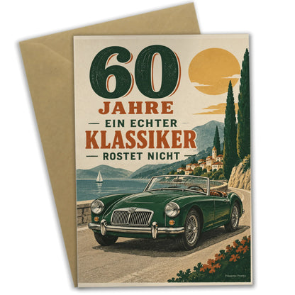 Lustige Geburtstagskarte zum 60. für Männer mit Roadster|p:2014228|h:4d7a6d1c5d6f208d64f6aca730b6bc59