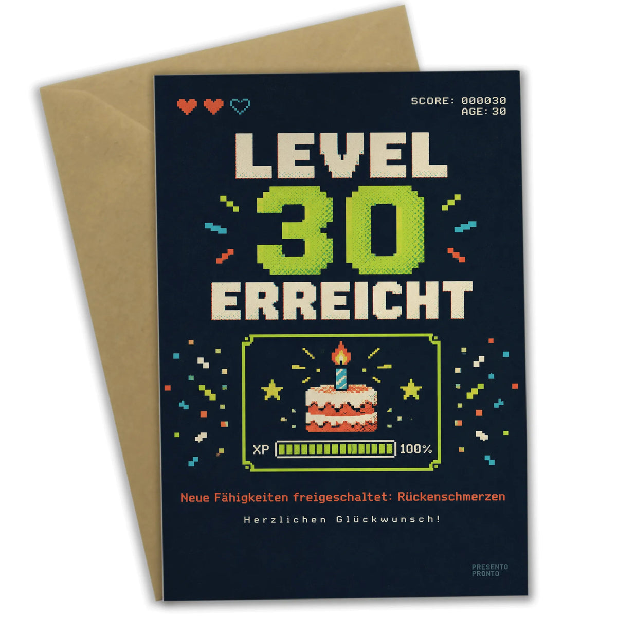 Lustige Geburtstagskarte zum 30. Geburtstag mit Trophäe|p:2014232|h:288a0183a4723b13eae4e0383376e221