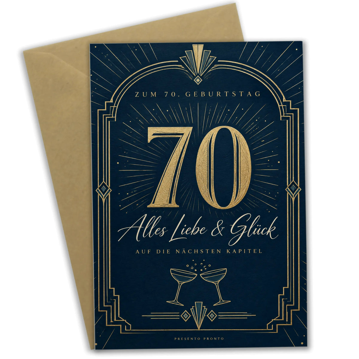 Elegante Geburtstagskarte zum 70. Geburtstag mit goldener 70|p:2014242|h:30358c94c87bb22448d17777d7e06f9d